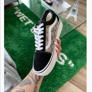 Gucci X Vans Custom Shoes